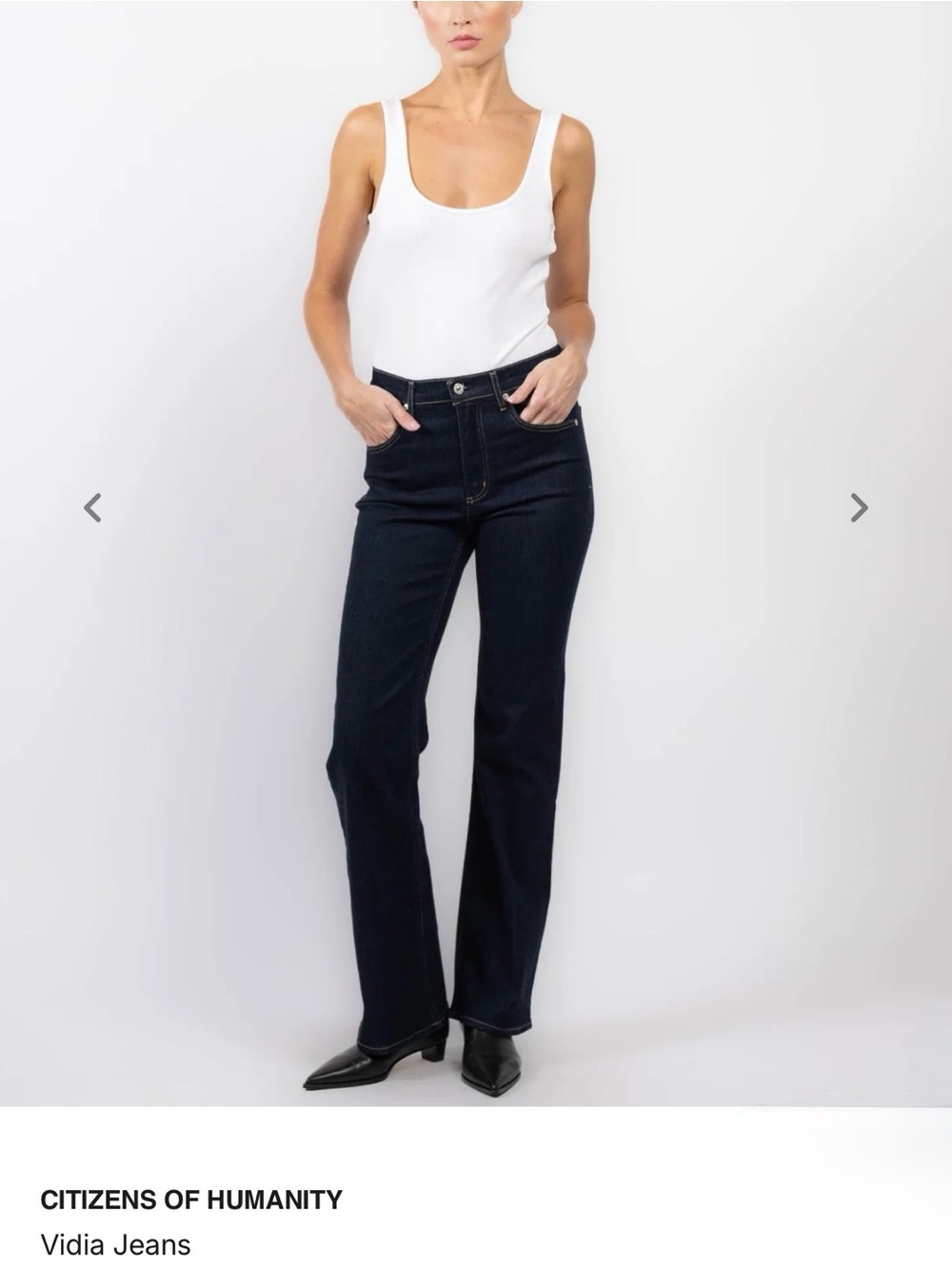 Citizens of Humanity Vidia Mid Rise Boot Jeans in Bellview
